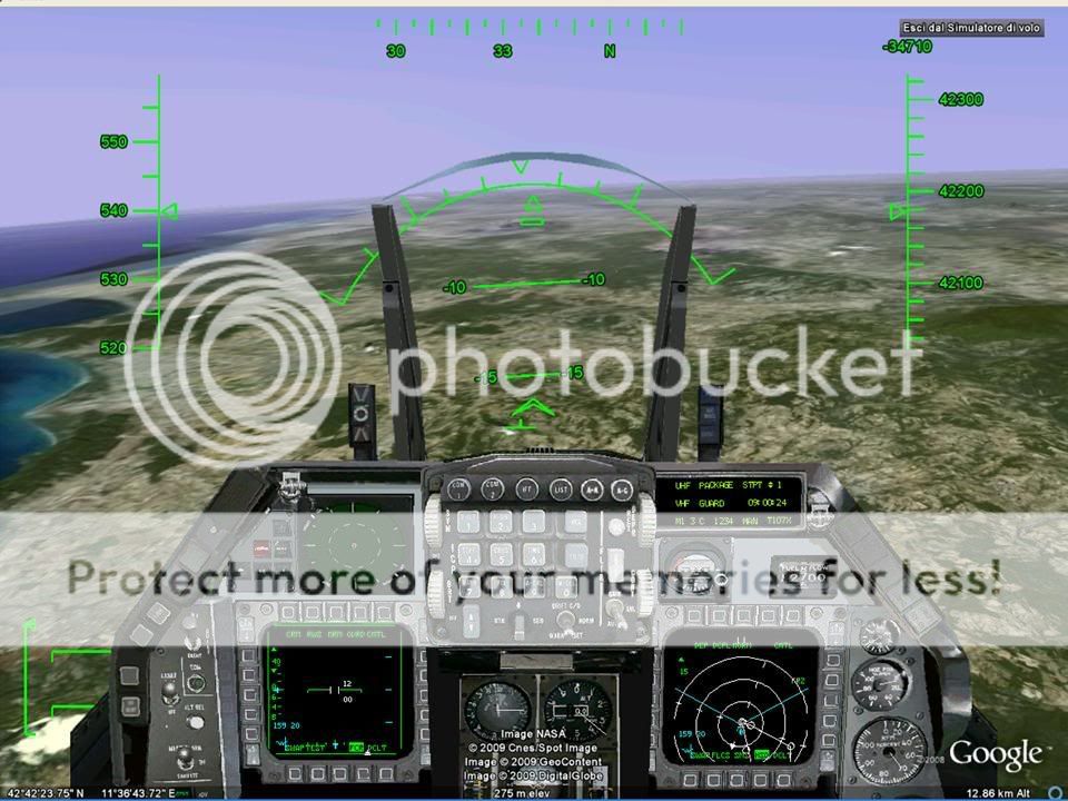 simulatore di volo google earth